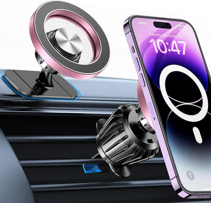 for Magsafe Car Mount【20 Strong Magnets】Magnetic Phone Holder for Car Phone Holder Mount Dash Mounted Holders Cell Phone Holders for Your Car Accessories for Women Men for iPhone 17 16 15 14
