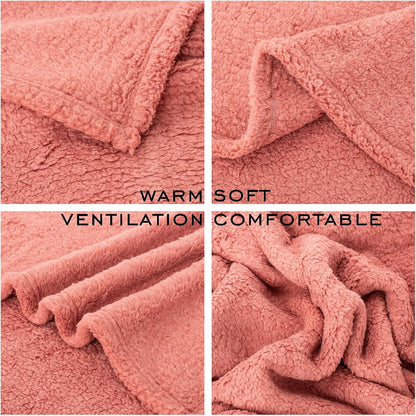 3 Blankets, Dog Cat Pet Blanket, Soft Warm Fleece, for Puppy, Small Dogs or Kitten, Cats, Plush Fuzzy Blanket for Bed, Sofa, Travel (32" x 24", 3/Pack, Lavender+Pink+Dark Pink)