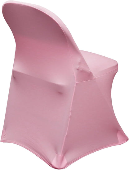 Stretch Spandex Folding Chair Cover Pink