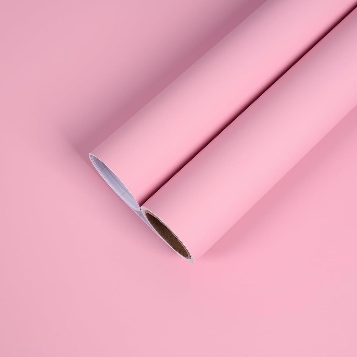 Soft Pink Wallpaper 12”x100” Peel and Stick Solid Color Contact Paper for Cabinets Countertops Waterproof Self Adhesive Pink Skin Wallpaper Modern Thick Removable Wall Paper for Classroom