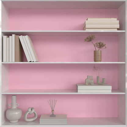 Soft Pink Wallpaper 12”x100” Peel and Stick Solid Color Contact Paper for Cabinets Countertops Waterproof Self Adhesive Pink Skin Wallpaper Modern Thick Removable Wall Paper for Classroom