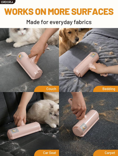 Pet Hair Remover Roller, Reusable Lint Roller for Dog and Cat Hair