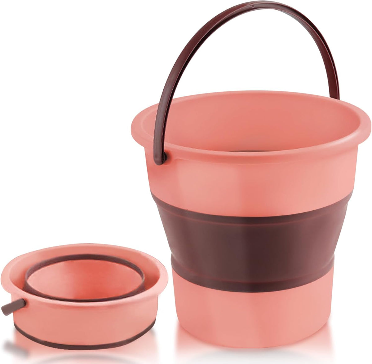 Collapsible Bucket 1.3 Gallon/5L Small Capacity Foldable Cleaning Buckets