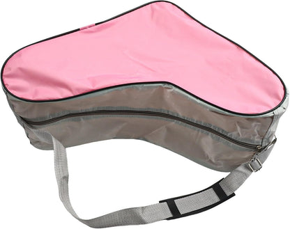 Large Capacity Ice Skate Bag Roller Skates Bag with Three Compartments for Efficient Gear Organization Easy Transport