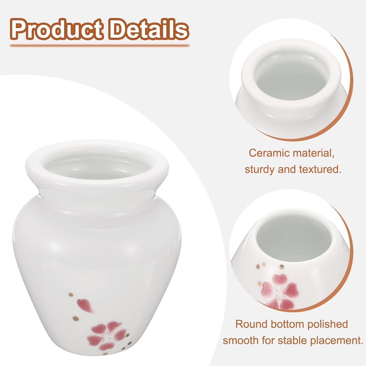 Ceramic Chasen Stand 70mm Matcha Whisk Holder Teas Set Whisks Stand Traditional Matcha Tea Chasen Holder Tea Set Accessories for Tea Tasting, Cherry Blossoms Pink