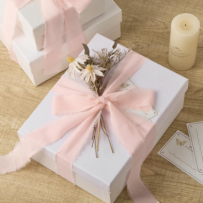 Blush Pink Chiffon Ribbon 1.5" x 21 Yd