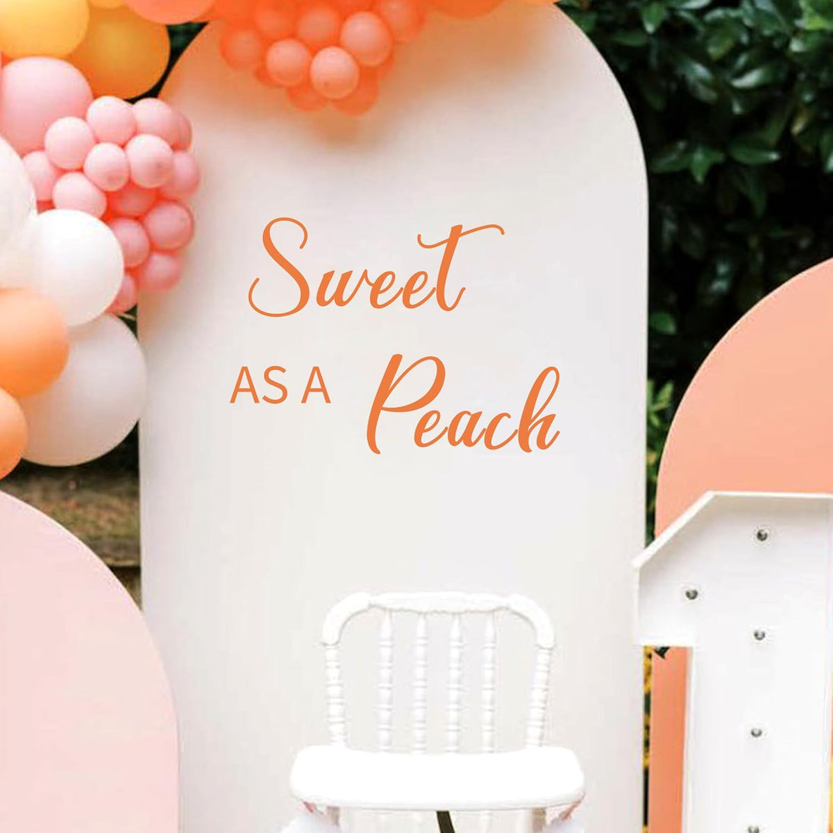 Sweet As A Peach Wall Decal