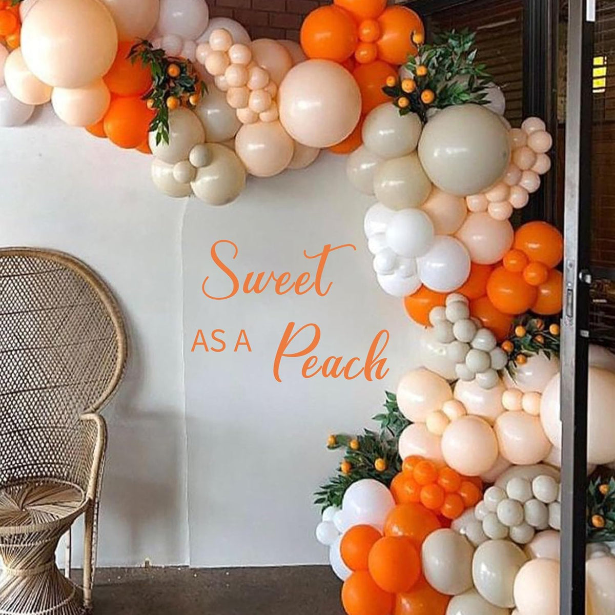 Sweet As A Peach Wall Decal