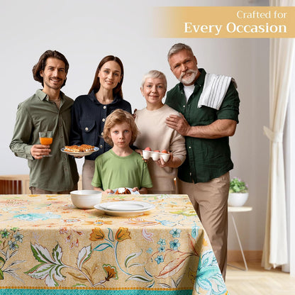 Table Cloth Rectangle Table Reusable 100% Cotton 60"x90"