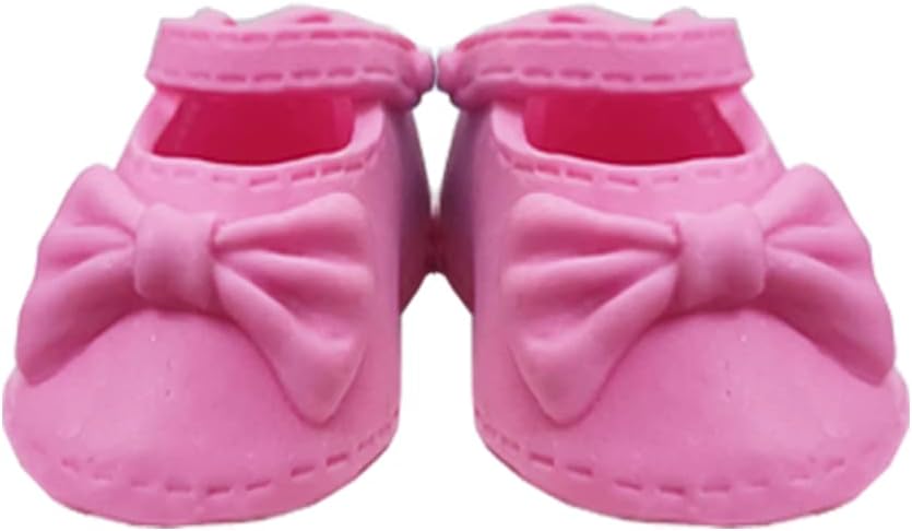Pink Baby Shoes Cake Topper for Baby Shower