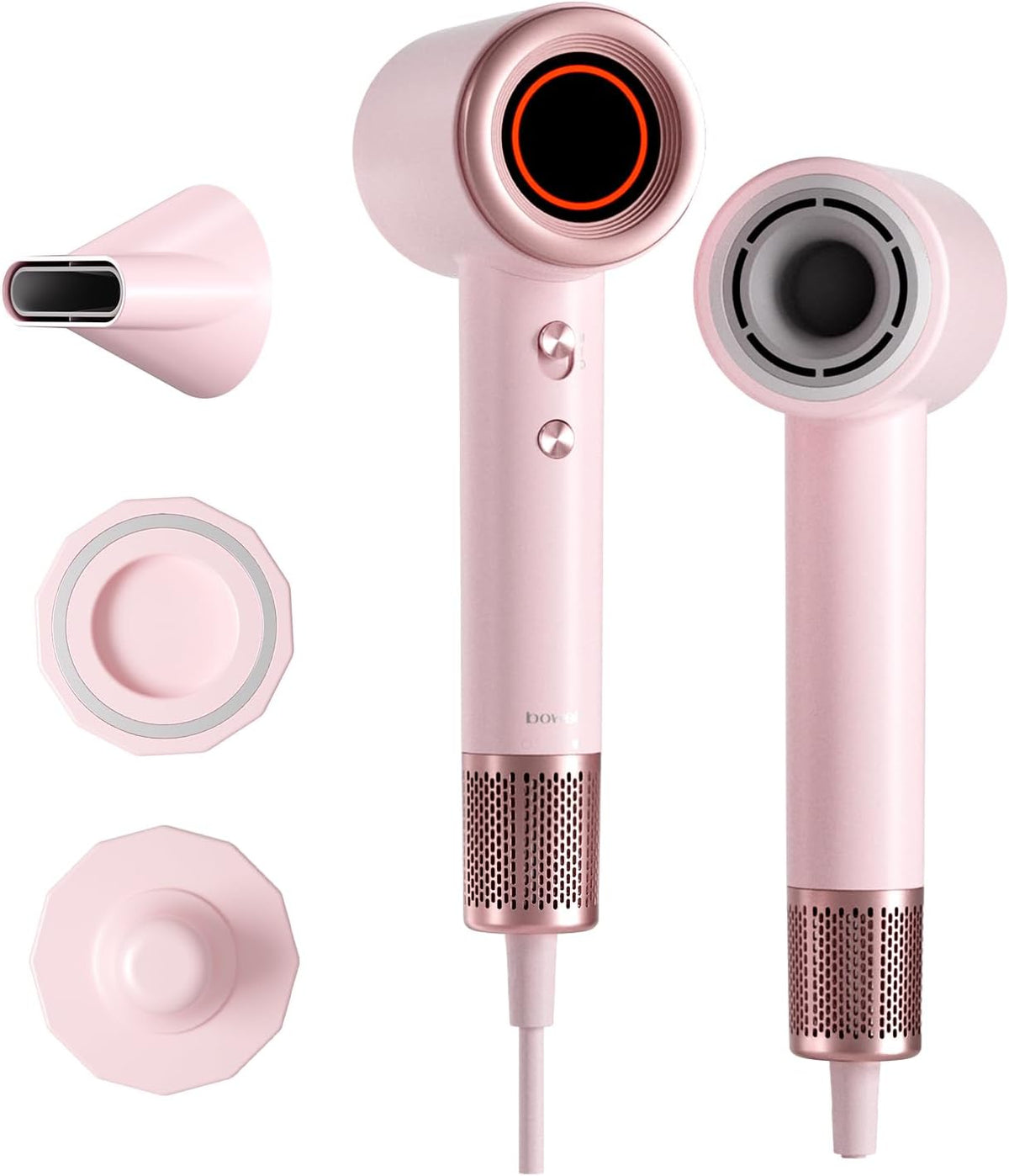 High-Speed Ionic Hair Dryer with Magnetic Wall Mount & Concentrator
