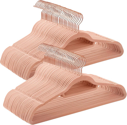 Velvet Hangers, Set of 60, Non-Slip, Space-Saving