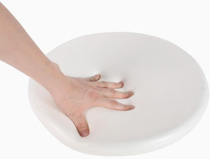Round Memory Foam Chair Pad 12"/14"/16"/18" Round Seat Cushion for Dining Kitchen Chair Stool,Detachable Circle Chair Seat Cushion with Non-Slip Backing (Pink,12x12x1.2inch)