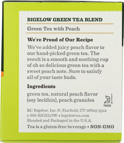 Green Tea with Peach 20 ea (Pack of 2)