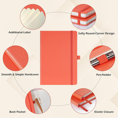 Ruled Notebook/Journal - Classic Lined Journal/Notebook, 5.3'' x 8.26''