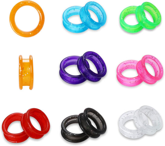 16 PCS Shear Grips Inserts Finger Protector Scissors Silicone Dog Grooming Scissors Accessories 8 Colors Grooming Shear