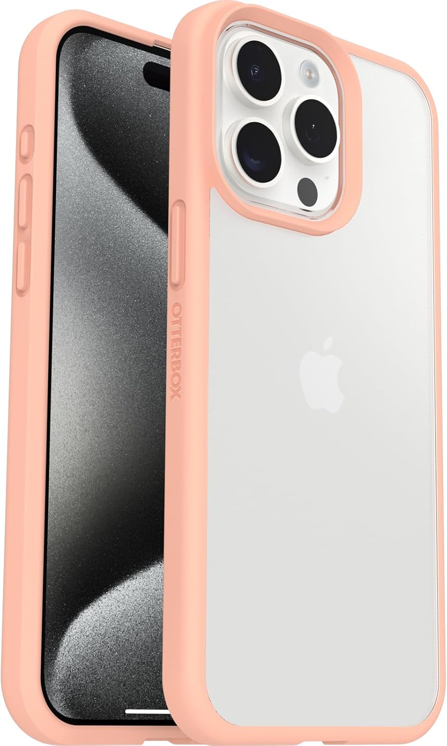 iPhone 15 Pro Max Prefix Series Case - Peach Perfect, Ultra-Thin, Pocket-Friendly, Raised Edges Protect Camera & Screen, Wireless Charging Compatible, Stylish Minimalist iPhone Case