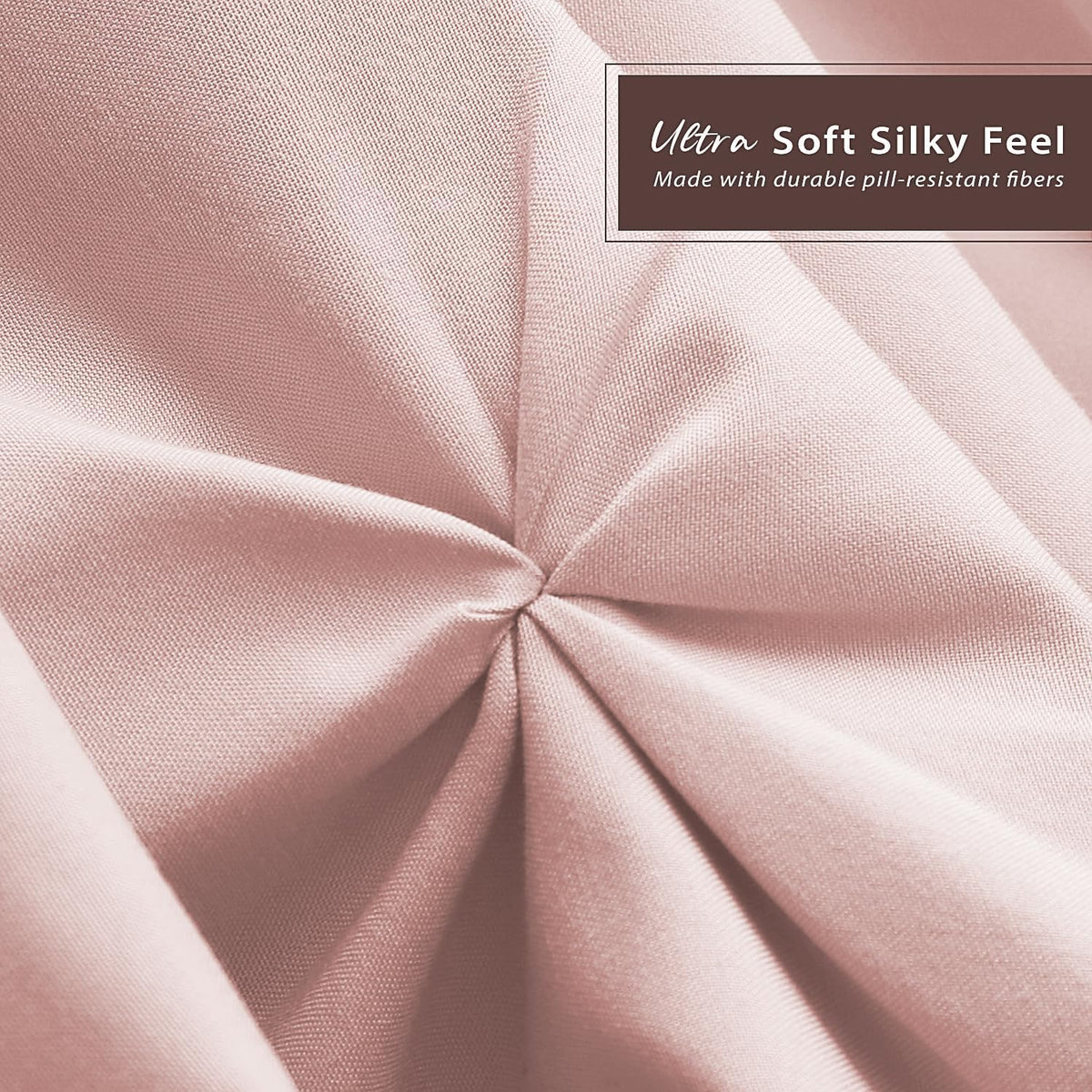 Blush Pink Bed Skirt Cal King Size, Pinch Pleat Cal King Bed Skirt, 14" Inch Drop Cal King Bedskirt, Hotel Quality Bed Skirts, Microfiber Bedskirt for Cal King Bed, Blush Pink Cal King Bed Skirt