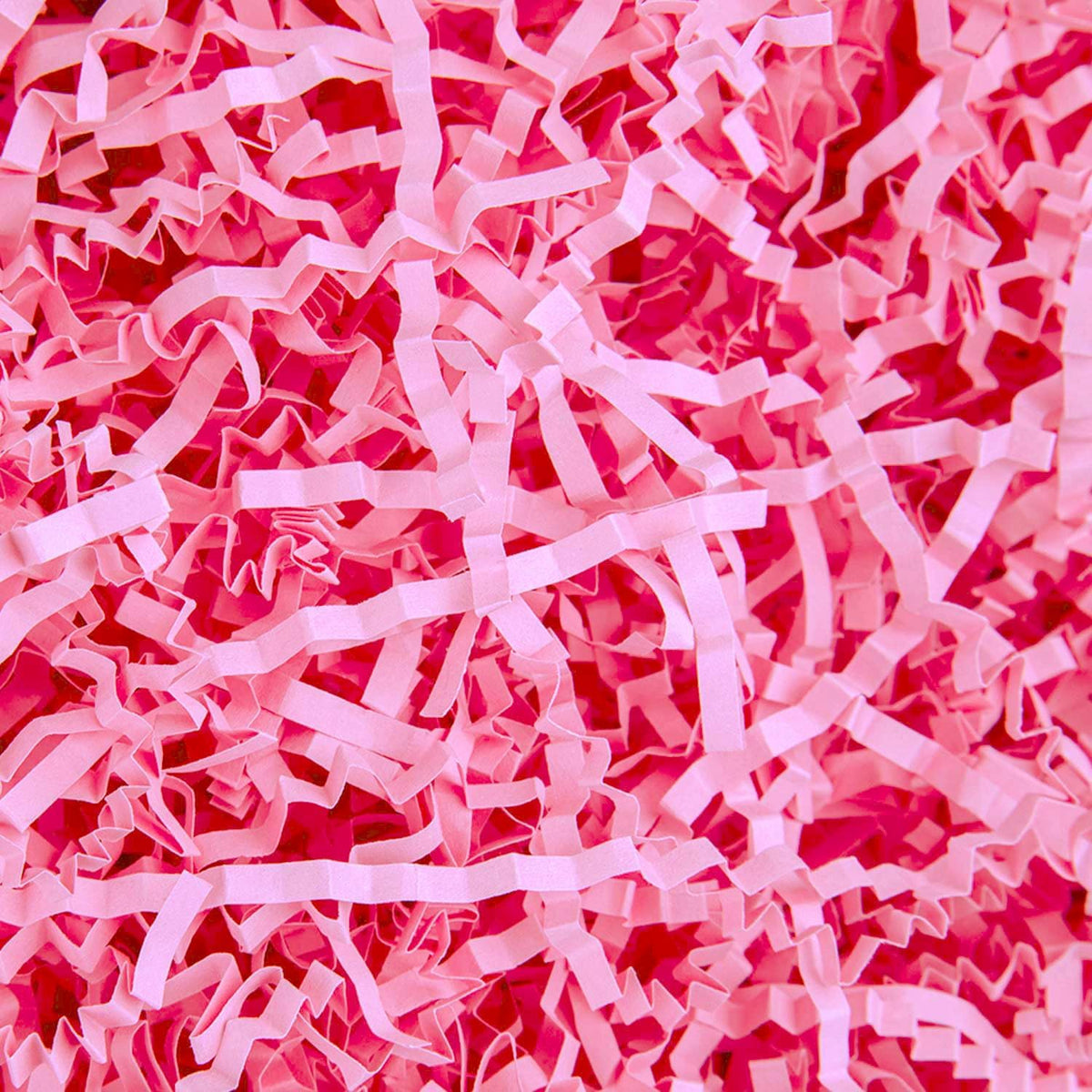8.5oz Crinkle Paper Filler for Gift Baskets Gift Boxes(Pink)
