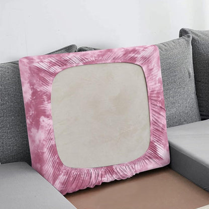 Pink Swoosh Cute Sofa Covers Waterproof and Washable Cushion Couch Covers for Sofa Sofa Cover with Adjustable Strap Soft Stretchy and Washable Elastic Sofa Cover