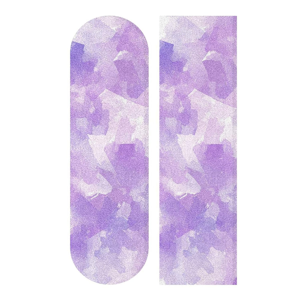 Abstract Watercolor Lilac Purple Light Pink Skateboard with Grip Tape Grippy Scooter Grip Tape 33×9 Inch accesorios para patinetas