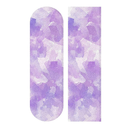 Abstract Watercolor Lilac Purple Light Pink Skateboard with Grip Tape Grippy Scooter Grip Tape 33×9 Inch accesorios para patinetas