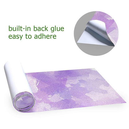 Abstract Watercolor Lilac Purple Light Pink Skateboard with Grip Tape Grippy Scooter Grip Tape 33×9 Inch accesorios para patinetas