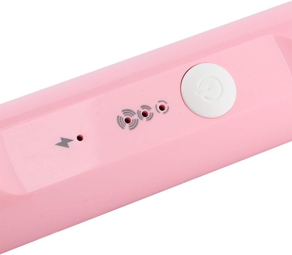 Rechargeable Electric Milk Frother, 3 - Speed Handheld Coffee Mixer with USB Charging, Stainless Steel Whisk for Latte Foam, Eggs, Sauces, and Smoothies (Pink)
