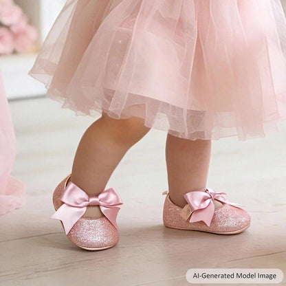 Soft Sole Baby Shoes - Infant Baby Walking Shoes Moccasins Rubber Sole Crib Shoes