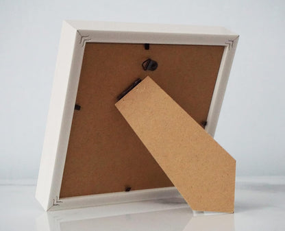 6x6 Square Picture Frame Resin 6x6 Photo Frame Pink 6x6 Picture Frame, with Plexiglass