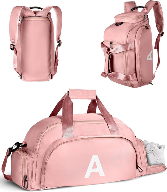 Birthday Gift for Teen-Gifts for 12 Year Old Girl, Initial Gym Bag