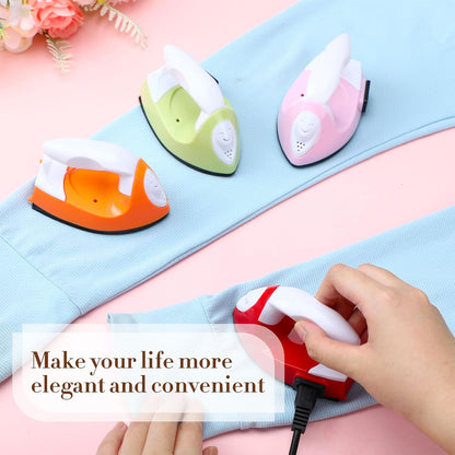 4 Pcs Mini Craft Iron Mini Heat Press Small Iron on Patches