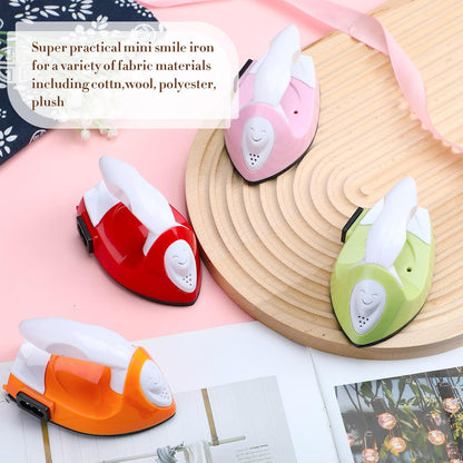 4 Pcs Mini Craft Iron Mini Heat Press Small Iron on Patches