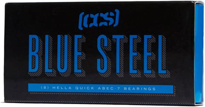 [ ] Skateboard Wheels | 52mm | Set of 4 | Blue Steel Bearings | ABEC 7 | Skate Tool