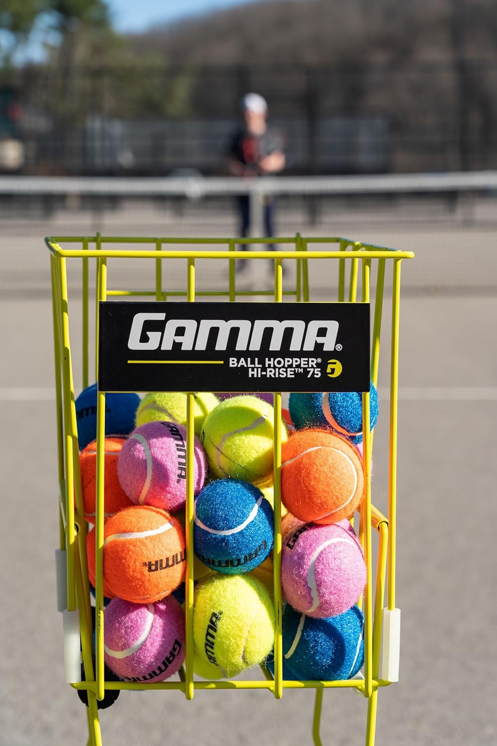 Gamma Pressureless Tennis Balls for Tennis Practice and Lessons, Longer-Term Durability and More Bounce Than Standard Tennis Balls, Pink, Bag of 12