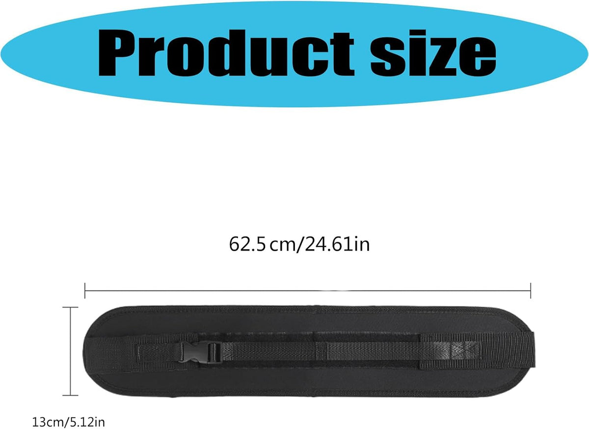 High Strength Nylon Hip Thrusts Belt Glute Training Belt for Gym Hip Thrusts Squats and Deadlifts with Adjustable Strap