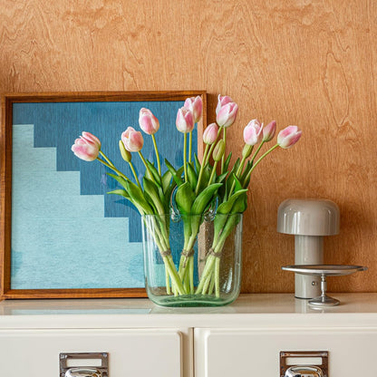 Artificial Tulips Flowers,Soft Touch Latex Bouquet, Fake Tulips,Spring Wedding Home Room Table Centerpiece Decor