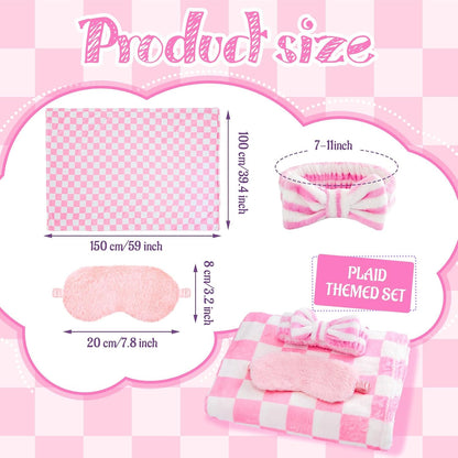 18 Pcs Sleepover Party Supplies for Slumber Girls Spa Party Gift