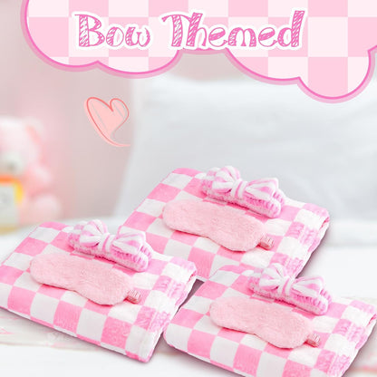 18 Pcs Sleepover Party Supplies for Slumber Girls Spa Party Gift