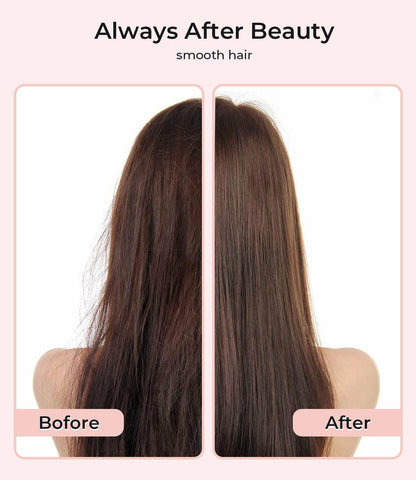 Flat Iron Hair Straightener, 1’’Plate Titanium with Adjustable Temp