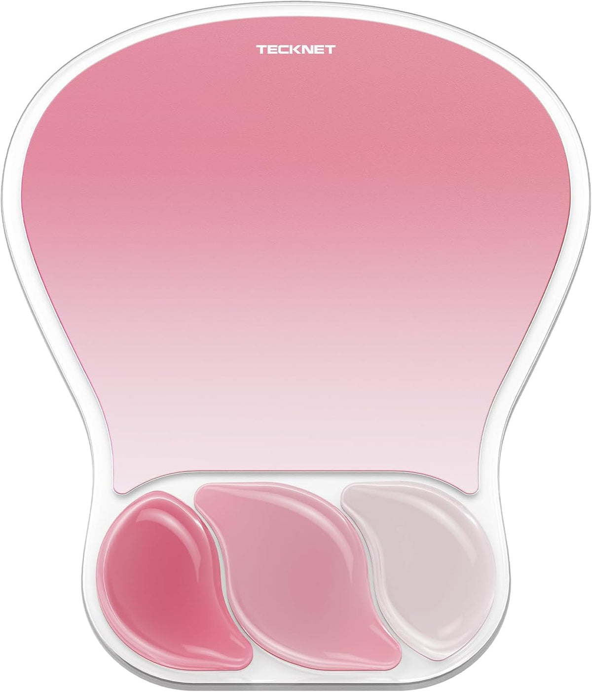 Gel Ergonomic Mouse Pad, Mouse Pad with Wrist Rest, Pink