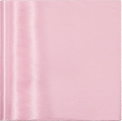 12 Pcs Light Pink Silky Satin Napkins 17" x 17" for Wedding Party