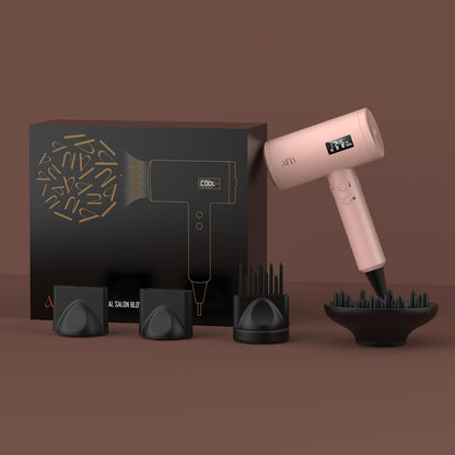 Salon Professional High Speed Hair Dryer with Diffuser Comb 110V/2000W