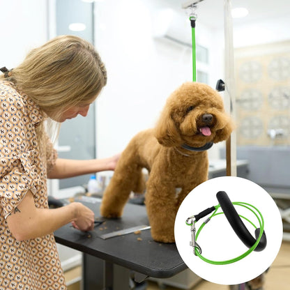 8 Pcs Pet Grooming Loops, 25.6 Inch Adjustable Dog Restraint Noose Loop 4 Colors Sturdy Dog Cat Bathing Safety Tether for Pet Grooming Table, Bathtub for Pets, Cat, Dogs Bathing
