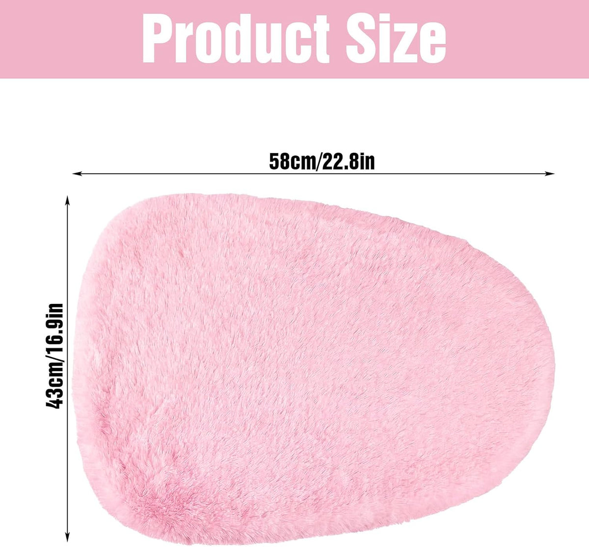 Microfiber Toilet Lid Cover, Non-Slip Soft Toilet Cover Adjustable Toilets Seat Covers Absorbent Machine Washable Covers Elastic Fits Most Round Elongated Toilets Bathroom Decor