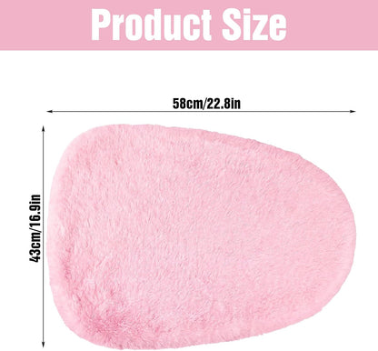 Microfiber Toilet Lid Cover, Non-Slip Soft Toilet Cover Adjustable Toilets Seat Covers Absorbent Machine Washable Covers Elastic Fits Most Round Elongated Toilets Bathroom Decor