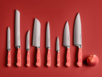WÜSTHOF Classic Coral Peach 4 Piece Steak Knife Set