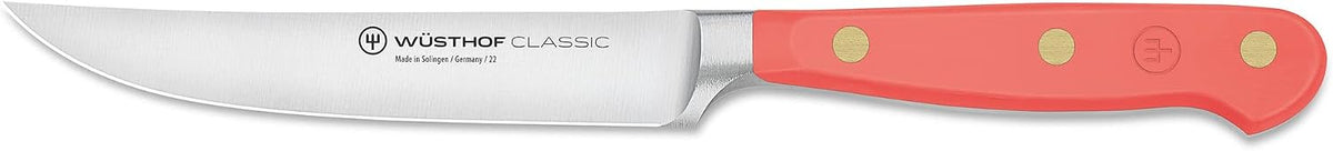 WÜSTHOF Classic Coral Peach 4 Piece Steak Knife Set