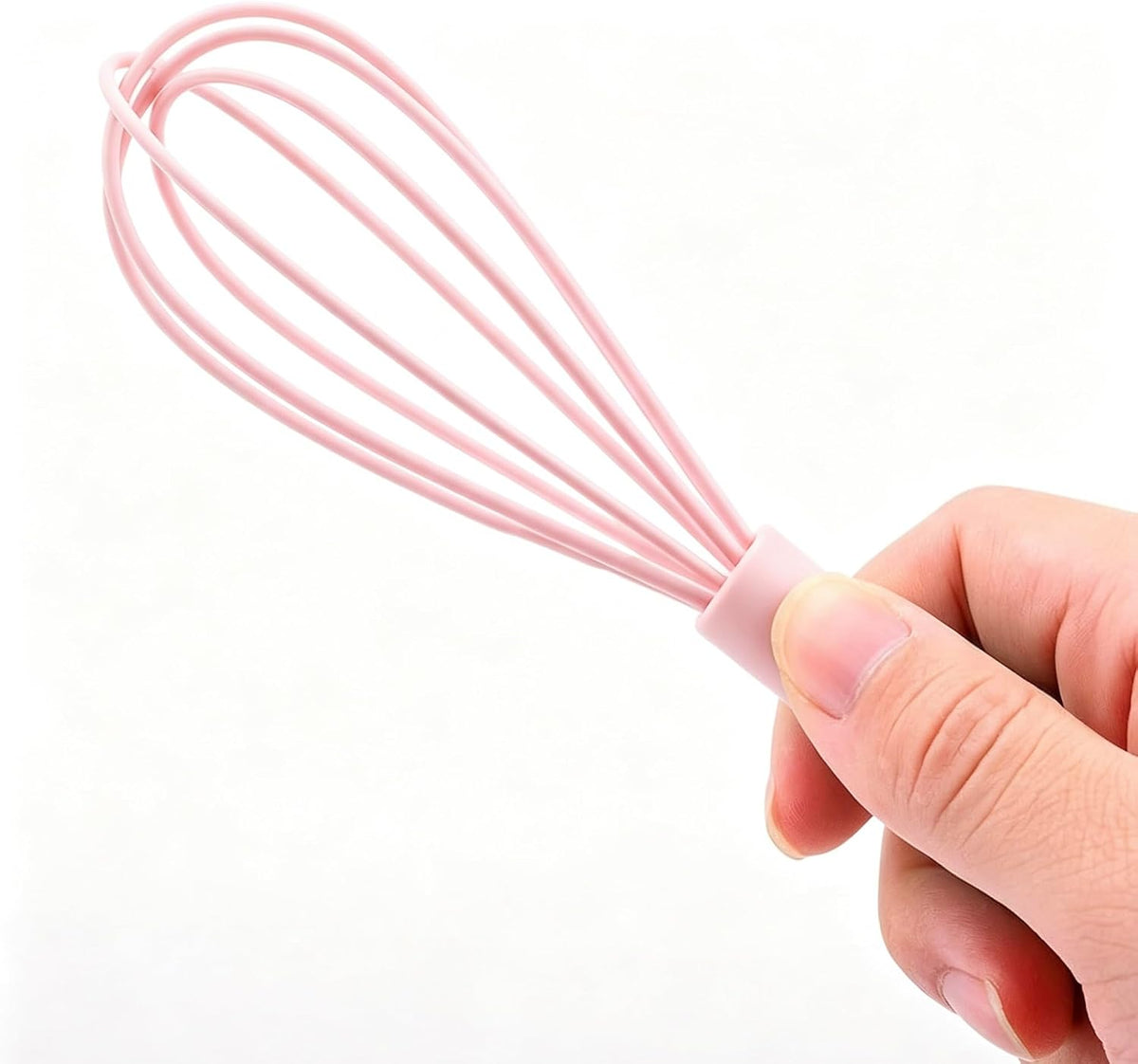 1Pc Pink Multifunctional Egg Whisks,Manual Egg Beaters Mini Egg Mixers Egg Stirrers,Creative Cream Whisks Kitchen Utensils Baking Tools Easy to Use,Small Size,Cooking Utensils,Kitchen and Dining