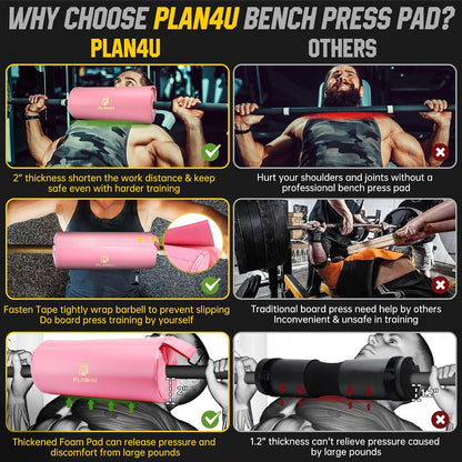 Barbell Pad for Bench Press Hip Thrust Weightlifting